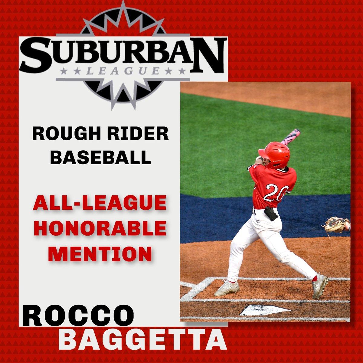 RoughRidersKENT's tweet photo. ⚾ Suburban League Baseball Honors: Honorable Mention ⚾

Three Rough Rider baseball players earned All-League Honorable Mention for their standout performances this season!

🧢 Rocco Baggetta (sophomore)
🧢 Johnny Estep (junior)
🧢 Ryan Sanders (senior)

#KentRiderPride https://t.co/br5xJKwS15