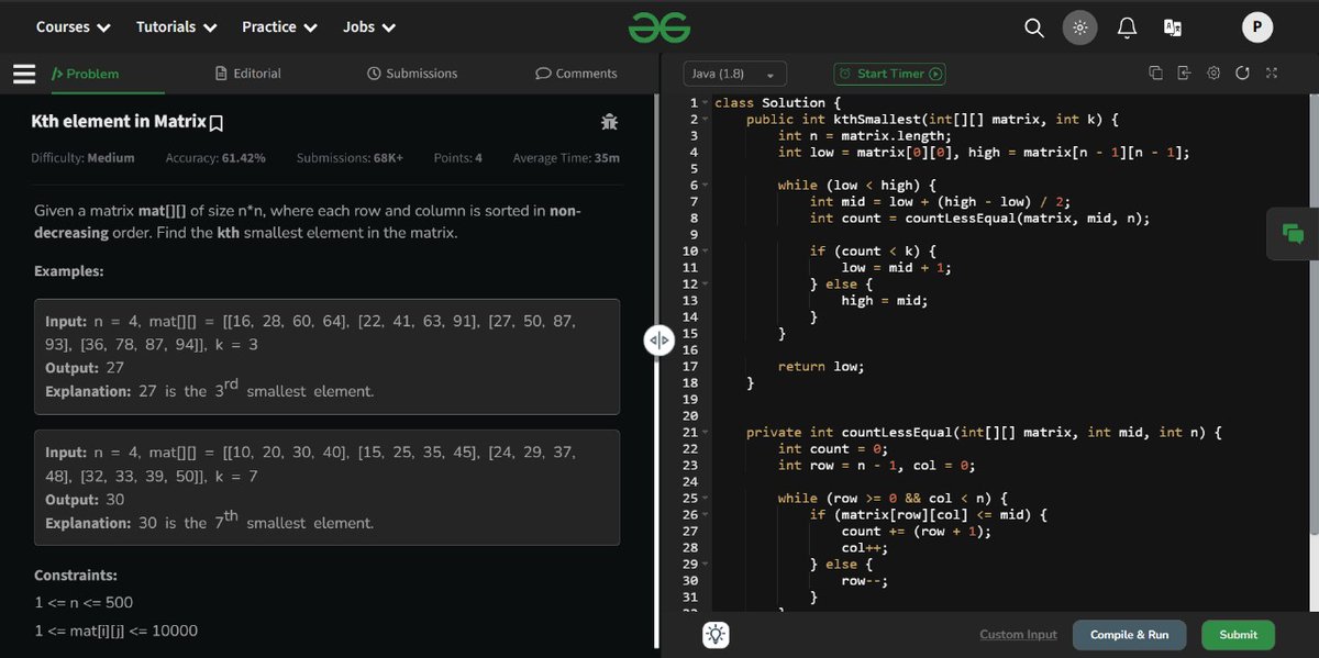 codewithprince2's tweet image. DAY 69 of Solving GFG160 Problem.
@geeksforgeeks 
#gfg160
#geekstreak2025