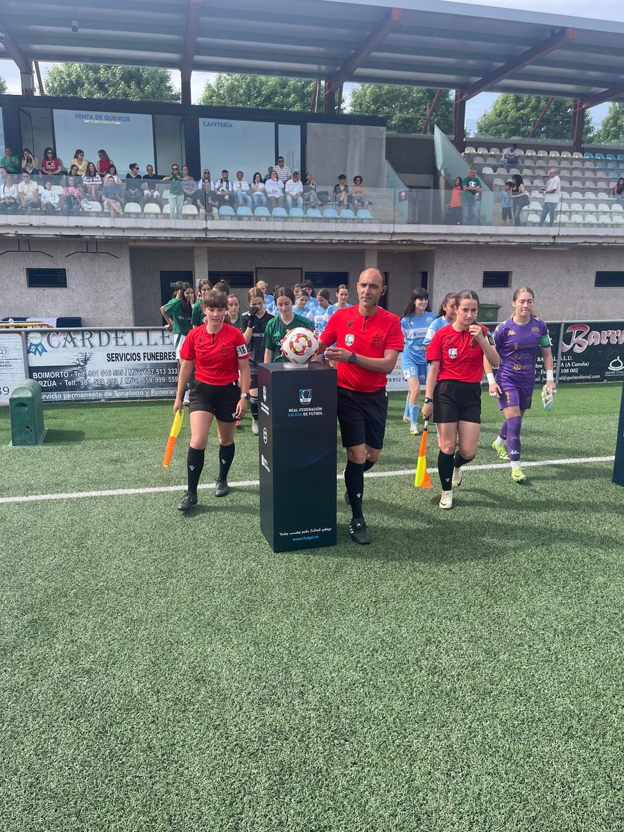 RFGF (@futgal) on Twitter photo O gran día do #Futfem galego de base continúa coas finais da 𝐋𝐈𝐆𝐀 𝐆𝐀𝐋𝐄𝐆𝐀 𝐂𝐀𝐃𝐄𝐓𝐄 𝐅𝐄𝐌𝐈𝐍𝐈𝐍𝐀
Xogando agora a final Prata
<a href="/racingferrolsad/">Racing Club Ferrol</a> 🆚 <a href="/atlvillalongaff/">Atlético Villalonga FF</a>
🏟️ Municipal O Viso de Arzúa
#FutfemGalego
<a href="/ArzuaUlloaDOP/">Arzúa-Ulloa DOP</a> O gran día do #Futfem galego de base continúa coas finais da 𝐋𝐈𝐆𝐀 𝐆𝐀𝐋𝐄𝐆𝐀 𝐂𝐀𝐃𝐄𝐓𝐄 𝐅𝐄𝐌𝐈𝐍𝐈𝐍𝐀
Xogando agora a final Prata
<a href="/racingferrolsad/">Racing Club Ferrol</a> 🆚 <a href="/atlvillalongaff/">Atlético Villalonga FF</a>
🏟️ Municipal O Viso de Arzúa
#FutfemGalego
<a href="/ArzuaUlloaDOP/">Arzúa-Ulloa DOP</a>