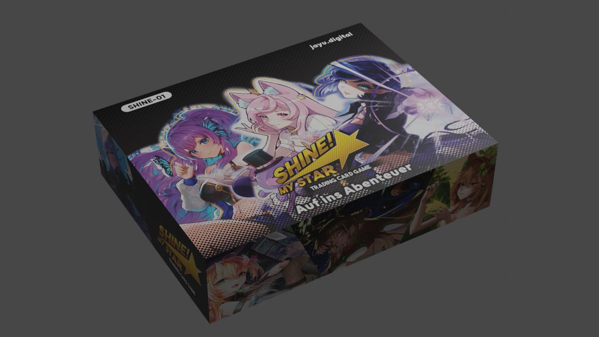 Wir werden <a href="/ShineMyStarTCG/">Shine! My Star | Playtest Set02</a> Displays sowie Booster auf der DoKomi anbieten!

Display - 100€
Booster - 5,50€