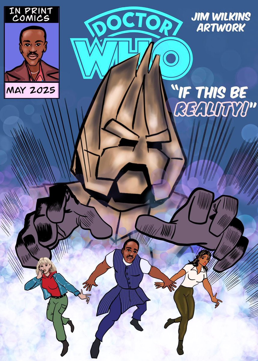 I’ve done some new artwork for tonight’s Doctor Who episode- The Reality War 😎 ♥️♥️
#jimwilkinsartwork #NcutiGatwa #15thdoctor #DoctorWho RT!