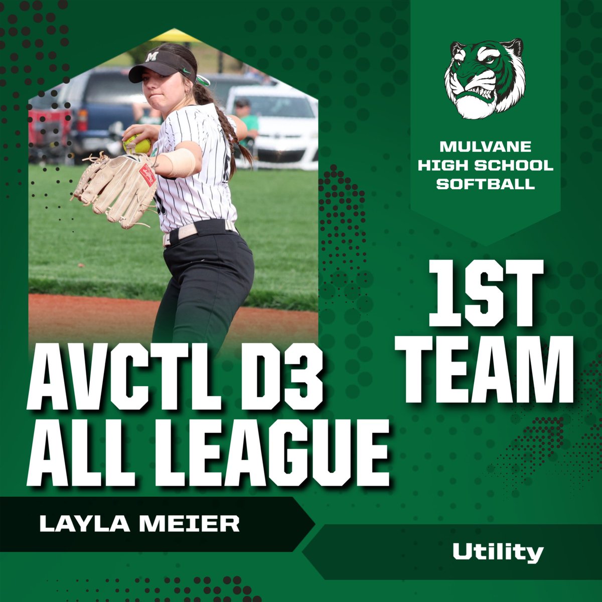 Mulvane Sports (@mulvanesports) on Twitter photo ๐ฅCONGRATS to senior Regan Witt (3B), senior Olivia Ellis (OF), junior Gracyn Crow (DP), and sophomore Layla Meier (Util) who earned AVCTL D3 1st Team All-League!! Great job ladies!! <a href="/MulvaneSoftball/">Mulvane Softball</a> ๐ฅCONGRATS to senior Regan Witt (3B), senior Olivia Ellis (OF), junior Gracyn Crow (DP), and sophomore Layla Meier (Util) who earned AVCTL D3 1st Team All-League!! Great job ladies!! <a href="/MulvaneSoftball/">Mulvane Softball</a>
