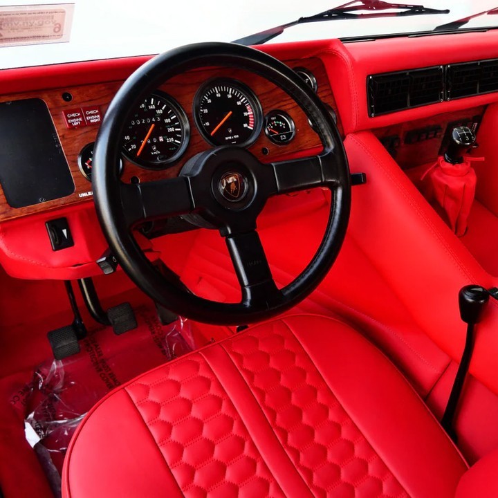 1990 Lamborghini LM002, showing just 2,045km

Built as the first ever tried and true Sport Utility Vehicle, the first production LM002 was unveiled to the world in 1986 at the Brussels Motor Show. 

Power is generated by the same glorious naturally aspirated 5.2 V12 which is