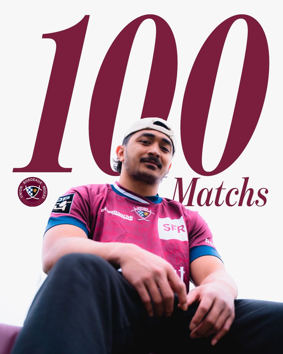 𝙭𝟭𝟬𝟬 <a href="/UBBrugby/">Union Bordeaux Bègles</a> ❤️‍🔥