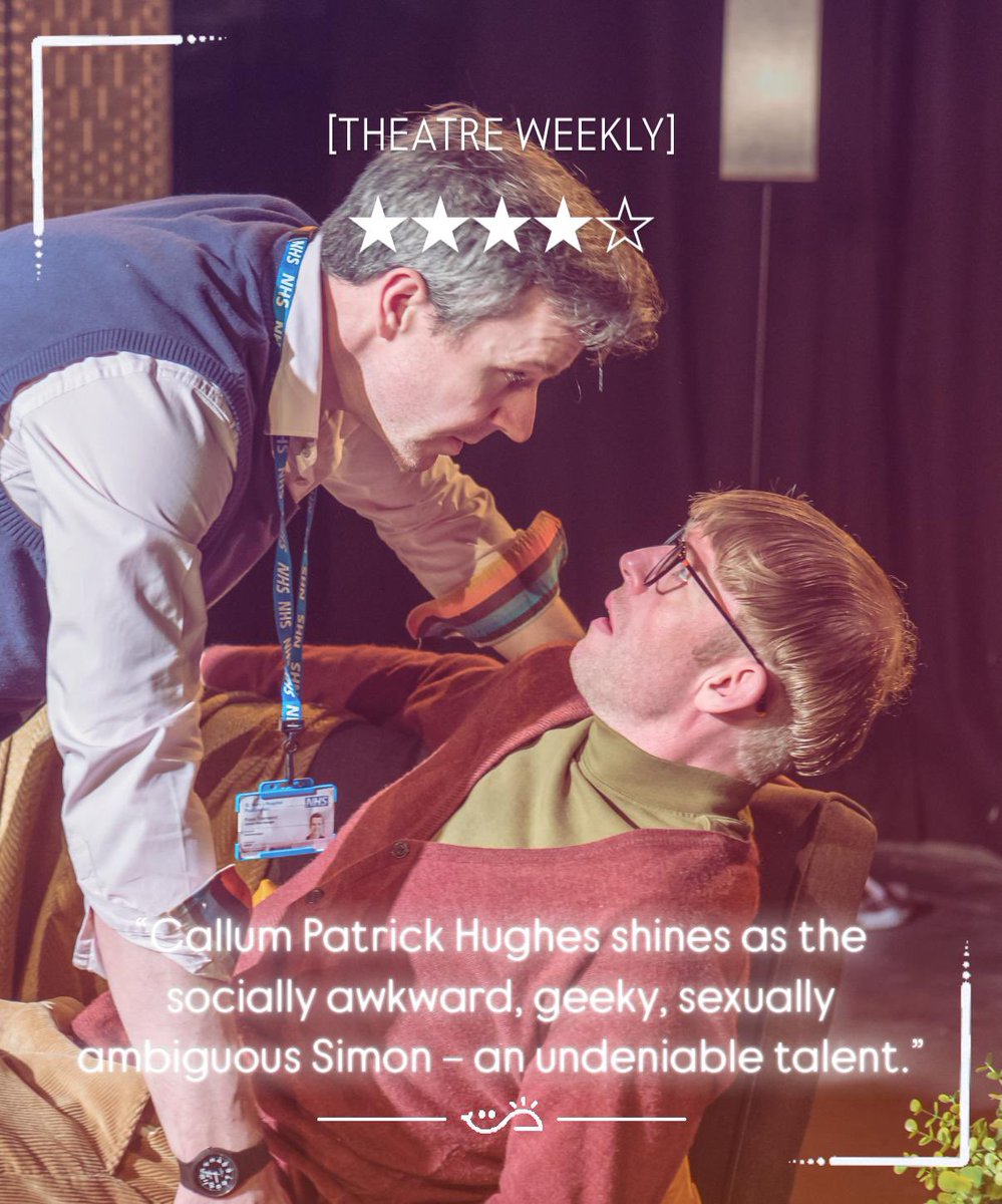 Callum Patrick Hughes (@callumphughes) on Twitter photo Come see me be silly <a href="/OmnibusTheatre/">Omnibus Theatre</a>
"a poignant story of the complexities of human connection; what binds us together and what tears us apart" ⭐️⭐️⭐️⭐️ - Theatre Weekly Come see me be silly <a href="/OmnibusTheatre/">Omnibus Theatre</a>
"a poignant story of the complexities of human connection; what binds us together and what tears us apart" ⭐️⭐️⭐️⭐️ - Theatre Weekly