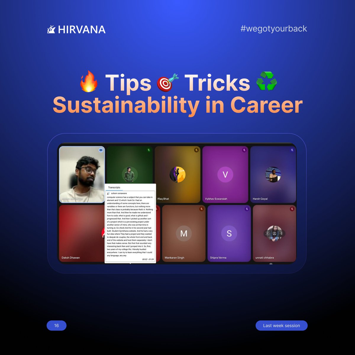 hirvanaa's tweet image. We began with a small launch, focusing on quality over quantity. The response overwhelmed us (in the best way) 💛 With our tiny team, we gave it our all. Now, we&apos;re growing.
Cohort 2.0 is on. Tell us what you’d love to see 🌱✨