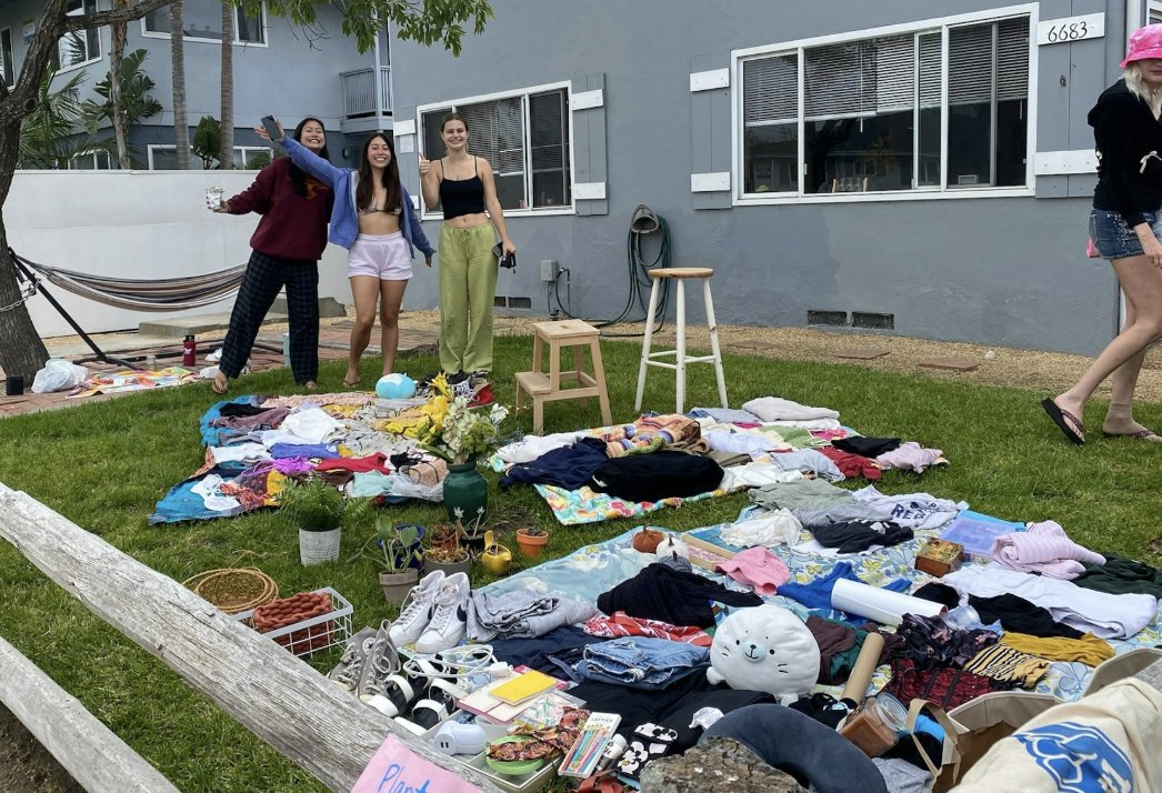 Community wide Isla Vista Yard sales will divert tons of items from dumpsters and landfills. Bargains and deals make money for the sellers, mainly students, who are leaving soon and can't take it all.  keyt.com/lifestyle/comm…