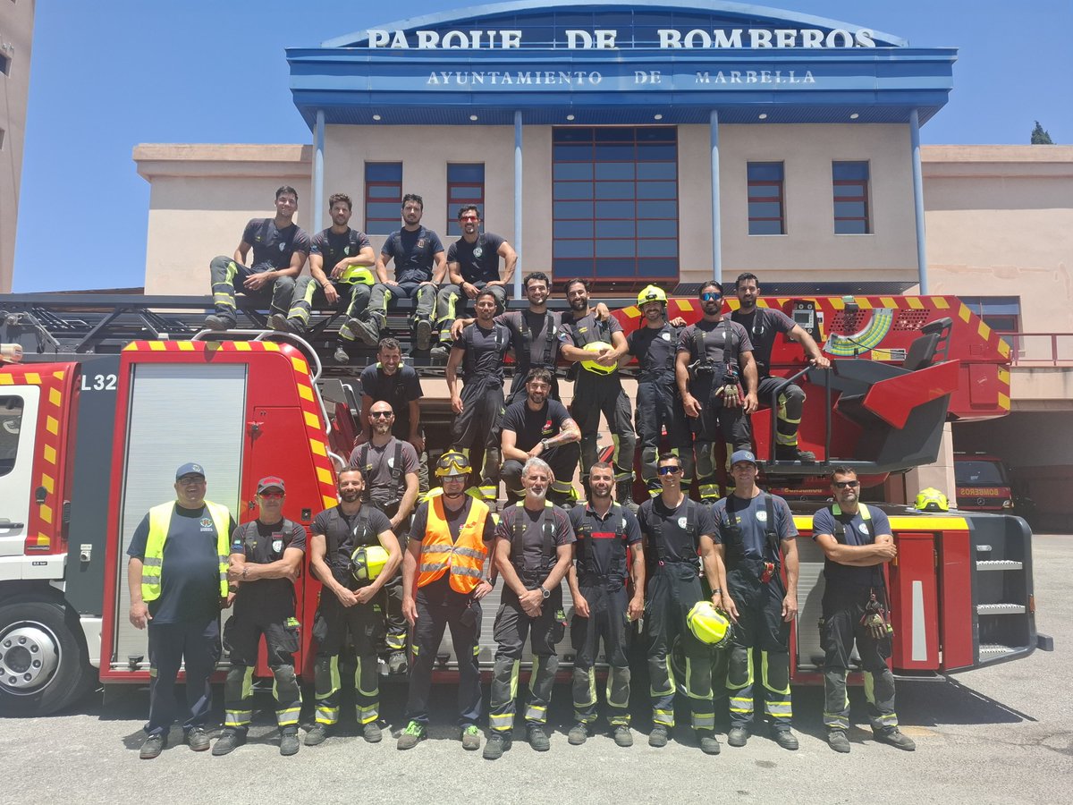 Jesús Hernando (@jhernandod) on Twitter photo Curso de nivel III para Bomberos <a href="/Ayto_Marbella/">Ayto. Marbella</a> realizado esta semana con Metz L32. Conocimiento técnico de la AEA, distintos emplazamientos resueltos con maquetas y como siempre finalizamos realizando practicas en las calles de la ciudad. Gracias a todos. autoescalerasautomaticas.com Curso de nivel III para Bomberos <a href="/Ayto_Marbella/">Ayto. Marbella</a> realizado esta semana con Metz L32. Conocimiento técnico de la AEA, distintos emplazamientos resueltos con maquetas y como siempre finalizamos realizando practicas en las calles de la ciudad. Gracias a todos. autoescalerasautomaticas.com