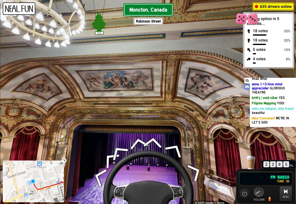 quick stop at the theatre