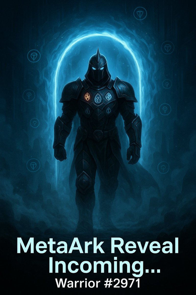 TON-CRYPTO (@toncryptto) on Twitter photo Call of the Realms 🌌⚔️
Legends say the MetaArk is awakening…
Across dimensions, warriors are answering the call — from elemental beasts to cyber guardians.
🌍 5 Elements
🛡️ 5,000 Warriors
🔗 Powered by TON Blockchain
Your story begins when you mint your warrior.
Until then, Call of the Realms 🌌⚔️
Legends say the MetaArk is awakening…
Across dimensions, warriors are answering the call — from elemental beasts to cyber guardians.
🌍 5 Elements
🛡️ 5,000 Warriors
🔗 Powered by TON Blockchain
Your story begins when you mint your warrior.
Until then,