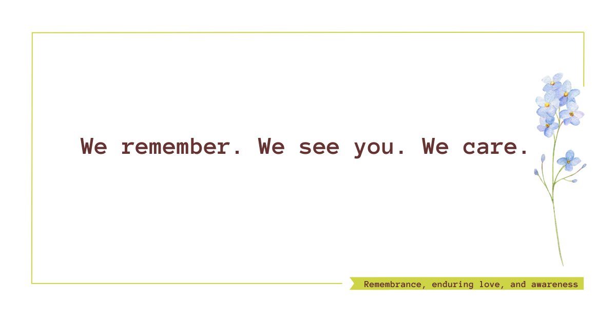 As we close out this month of awareness, growth, and support, we pause to reflect.
Forget-Me-Nots remind us that no one should walk through mental health struggles alone.

#FlowersForMentalHealth #NeverForgotten #911Strong #MentalHealthMatters #YouAreNotAlone