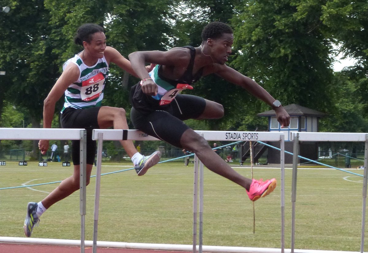 National Athletics League (@nat_ath_league) on Twitter photo .<a href="/HarrowAC/">Harrow AC Official</a> at the double again!
This time in the 110m hurdles
Edson Gomes 13.86
Maranga Mokaya 14.18
📸 Daniel Rees .<a href="/HarrowAC/">Harrow AC Official</a> at the double again!
This time in the 110m hurdles
Edson Gomes 13.86
Maranga Mokaya 14.18
📸 Daniel Rees