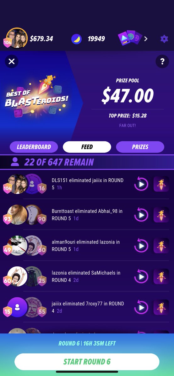Brian Marchiano (@dls151) on Twitter photo The best part of <a href="/tallyup/">TallyUP! | Tournament for billions.</a> is competing in the free tournaments Blasteroids is the most fun of the four mini games it is a combination of skill and luck The best part of <a href="/tallyup/">TallyUP! | Tournament for billions.</a> is competing in the free tournaments Blasteroids is the most fun of the four mini games it is a combination of skill and luck