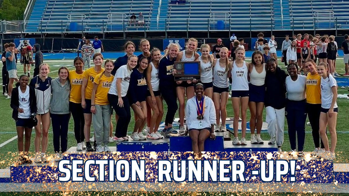 GirlsPLTF's tweet image. Awesome meet for the Lakers yesterday at Sections! 

⭐️Section 2AAA Runner-Up team finish
⭐️Section Champion in the triple jump &amp;amp; 300H (Ava Loftness) 
⭐️13 State Qualiers in 9 events
⭐️New school record in the 4x800m Relay &amp;amp; Section Champs
⭐️Section Head Coach of the Year