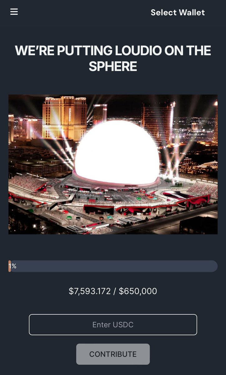 iight bros, it's time. we're putting loudio on the vegas sphere 🫨 <a href="/stayloudio/">Loud!</a>