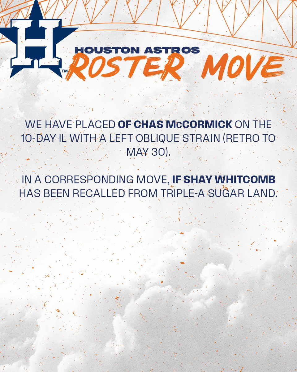 Today's roster move: