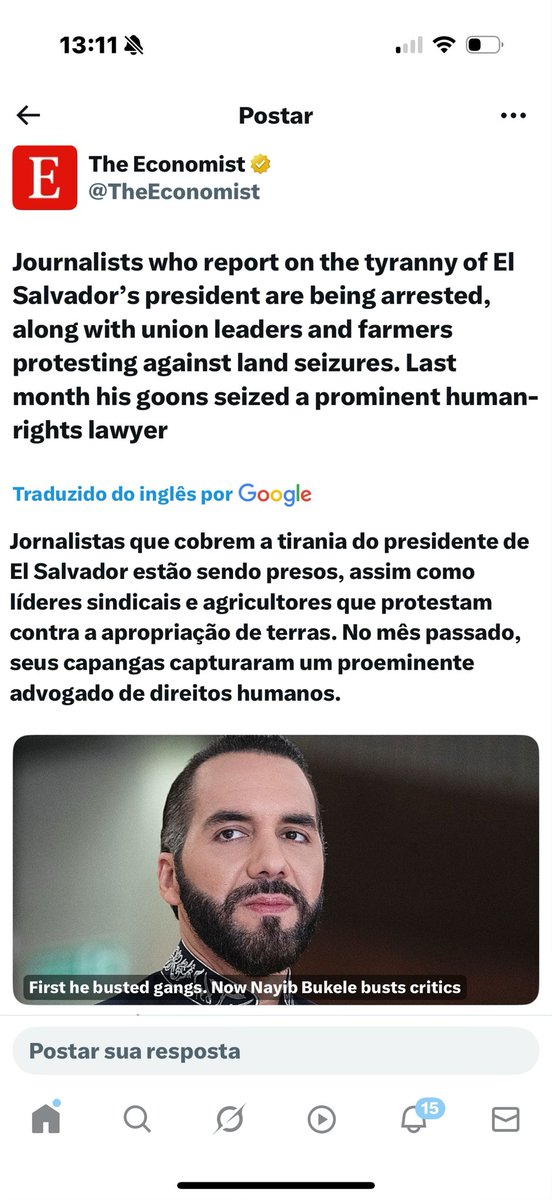 O governante modelo de Zema, Nunes e Tarcísio. A reportagem é do The Economist  

youtube.com/watch?v=oHQd2h…

www1.folha.uol.com.br/amp/colunas/al…