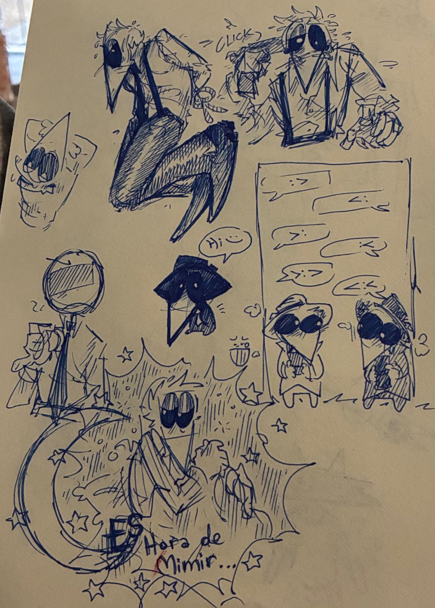 TEAKERBEAKERz's tweet photo. Lalalala and we’re back (Ignore Mike/World..) #SpyVsSpy #doodles #thesillies #whitespy #blackspy #traditionalart #idk #MW #MiasWorld 😦😦 oh my gosh guys I drew stuff !! https://t.co/8cA0DeN8JN