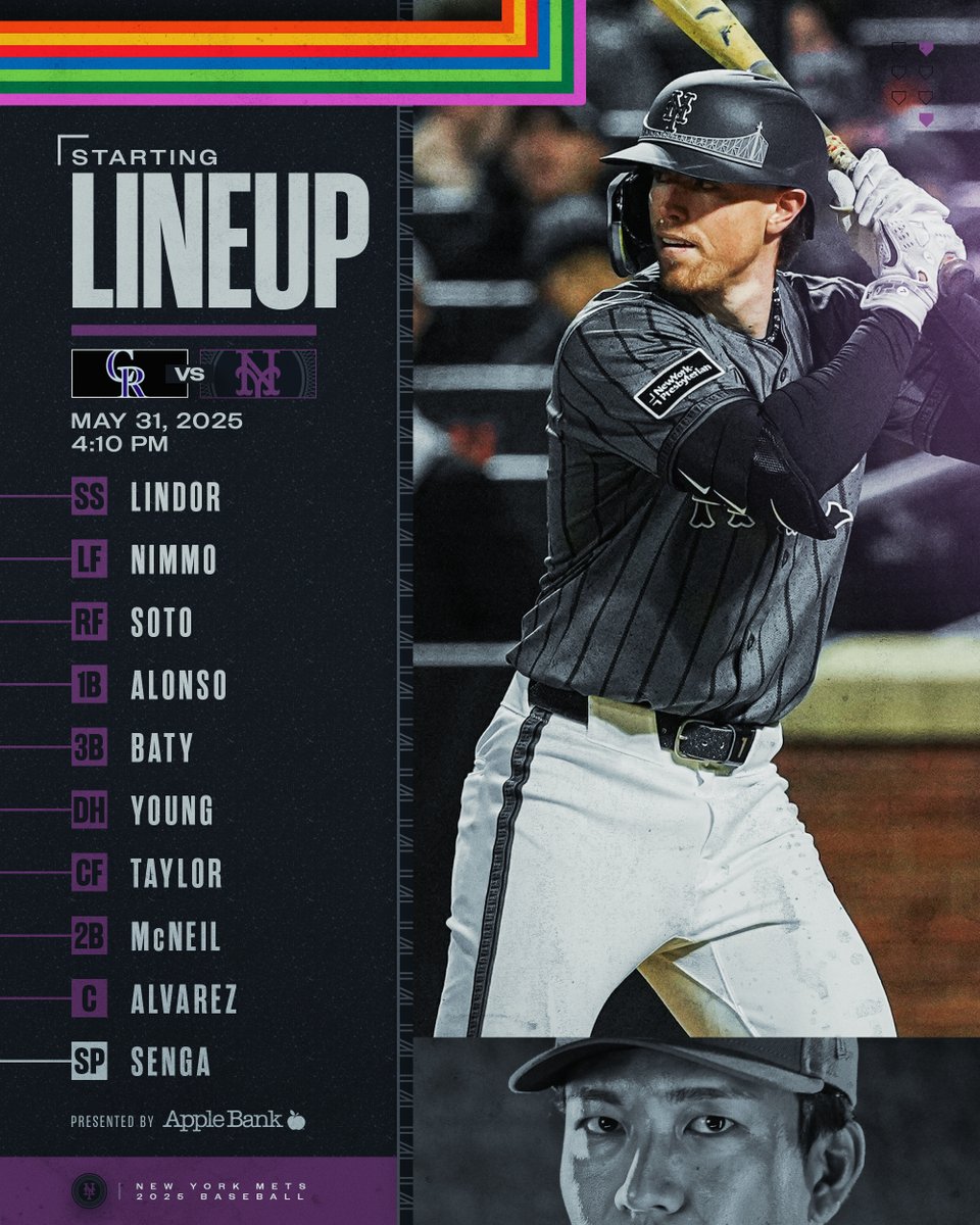 Mets's tweet image. City Connect Saturday. #LGM