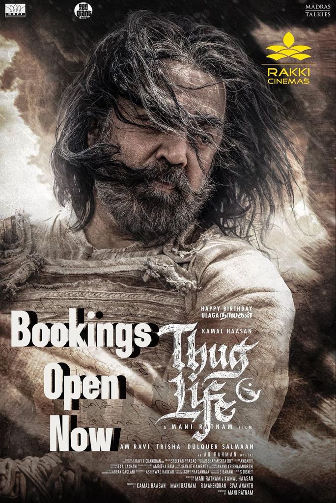 #ThugLife Reservations Open for 5th June 2025,Thursday <a href="/rakkicinemas/">Rakki Cinemas</a> - Ambathur/#RakkiTRL &amp; #MeenakshiCinemas - Avadi.
Book your tickets <a href="/lifeindistrict/">District</a> app &amp; Box Office