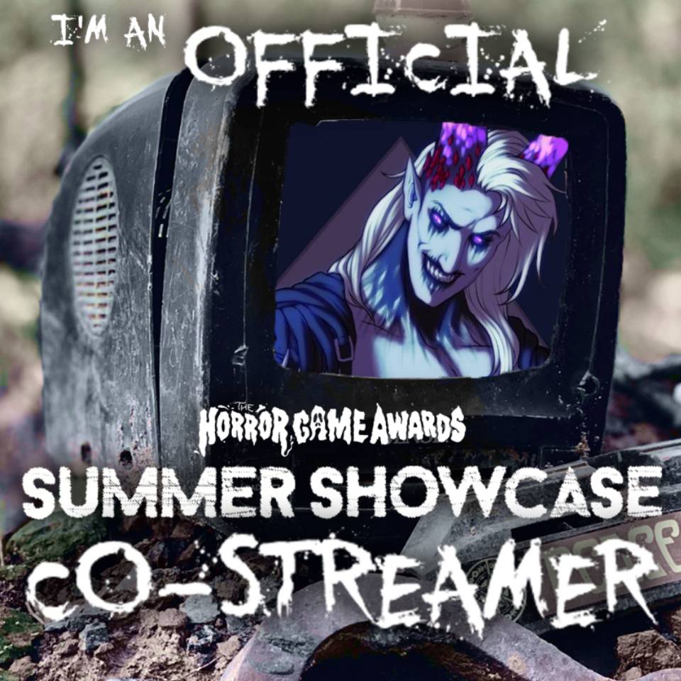 Nightmare Nexusπ©ΈπΌ Horror Host (@nightmarenexus) on Twitter photo I am co-streaming the 'Horror Game Awards Summer Showcase' on my channel TODAY!
<a href="/HorrorGameAward/">The Horror Game Awards</a> Showcase π΄ LIVE @ 12:30 PM CST!
πin bio
πΌ #Vtuber | #HorrorVtuber | #HorrorStreams πΌ I am co-streaming the 'Horror Game Awards Summer Showcase' on my channel TODAY!
<a href="/HorrorGameAward/">The Horror Game Awards</a> Showcase π΄ LIVE @ 12:30 PM CST!
πin bio
πΌ #Vtuber | #HorrorVtuber | #HorrorStreams πΌ