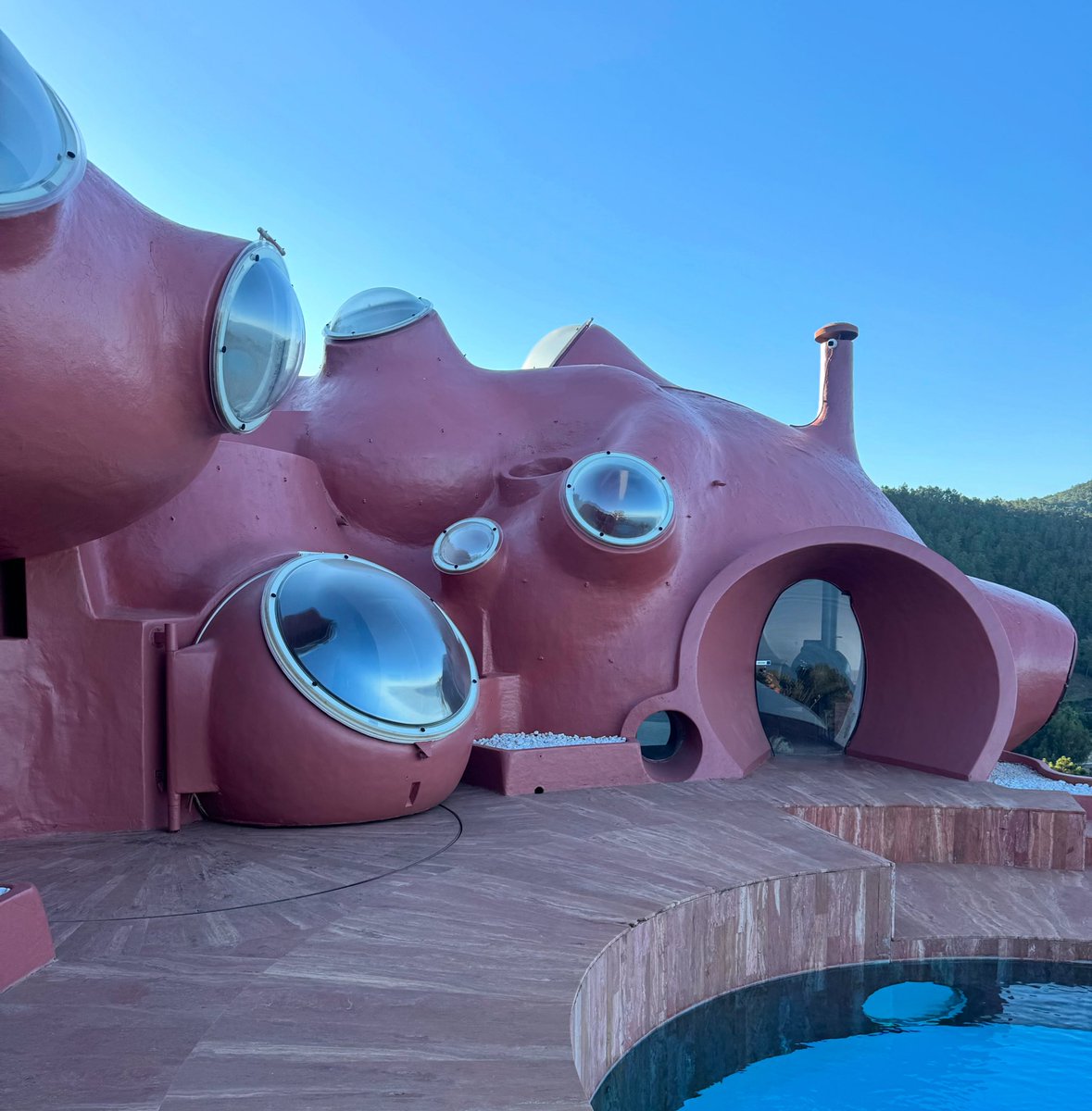 #PalaisBulles, villa iconique de la Côte d’Azur…