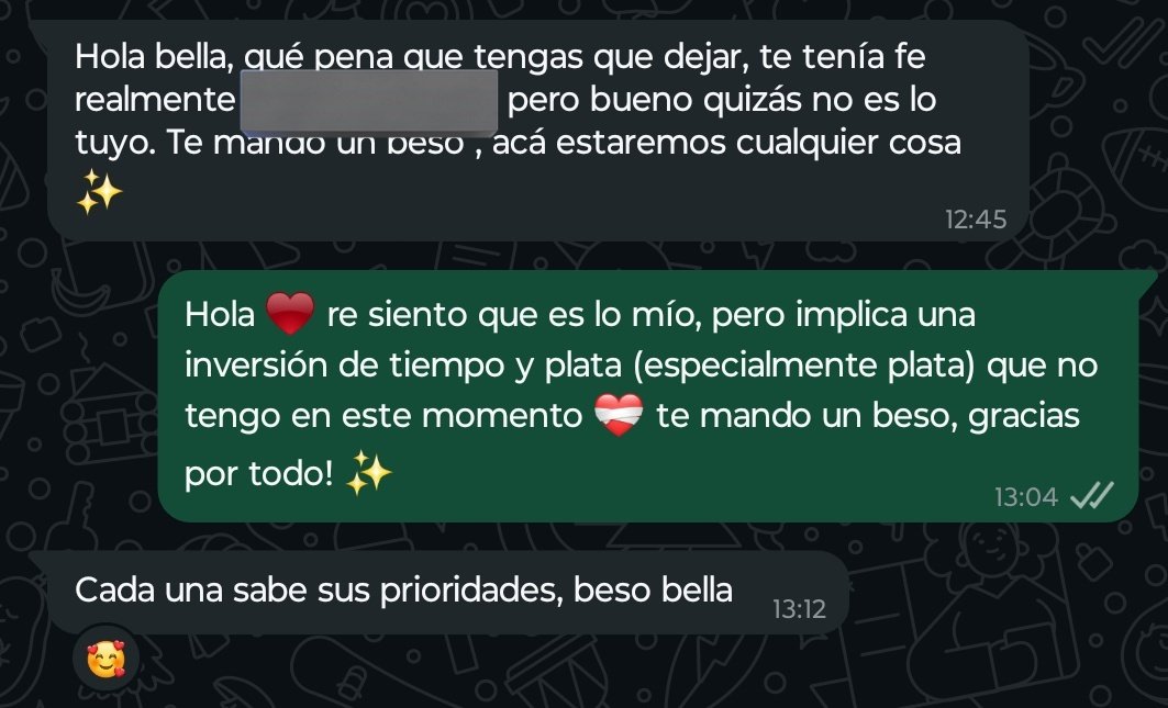 p3rs3fon333's tweet photo. dejé unas clases por cuestión de plata y ésta es la respuesta que recibí sjsjsj se puede ser tan bicha mala leche? https://t.co/PiX4ONYbEl