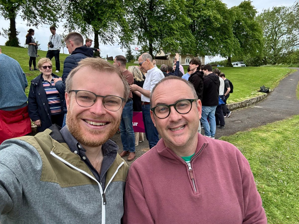 Paul O’Kane MSP 🇺🇦 (@pfokane) on Twitter photo Great to be part of this final weekend in Hamilton, Larkhall and Stonehouse with hundreds of activists continuing conversations for the local candidate <a href="/DavyRussell4HLS/">Davy Russell for Hamilton, Larkhall and Stonehouse</a>
Reform can’t win and the SNP don’t deserve to!
Vote <a href="/ScottishLabour/">Scottish Labour</a> Great to be part of this final weekend in Hamilton, Larkhall and Stonehouse with hundreds of activists continuing conversations for the local candidate <a href="/DavyRussell4HLS/">Davy Russell for Hamilton, Larkhall and Stonehouse</a>
Reform can’t win and the SNP don’t deserve to!
Vote <a href="/ScottishLabour/">Scottish Labour</a>