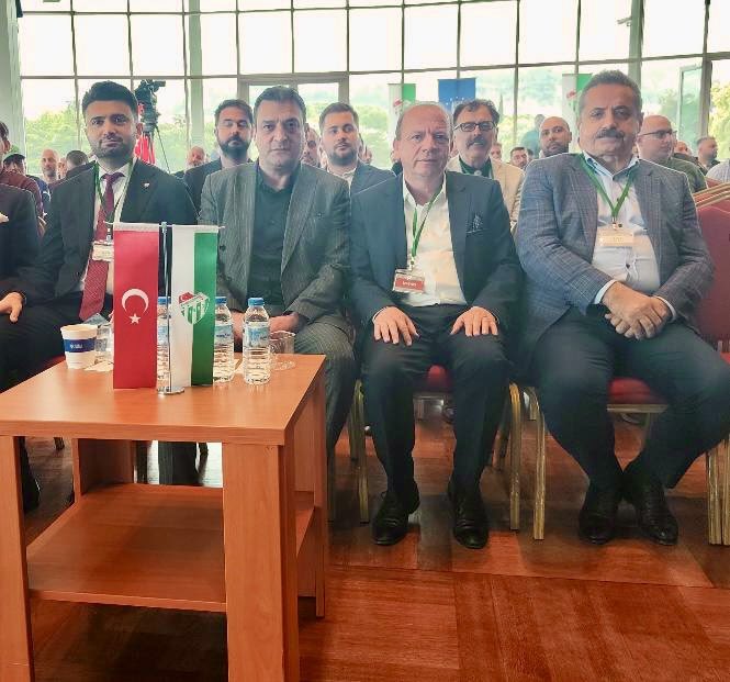İl Başkanımız Muhammet Tekin Bursaspor’umuzun Olağan ve Mali Genel Kuruluna katıldı