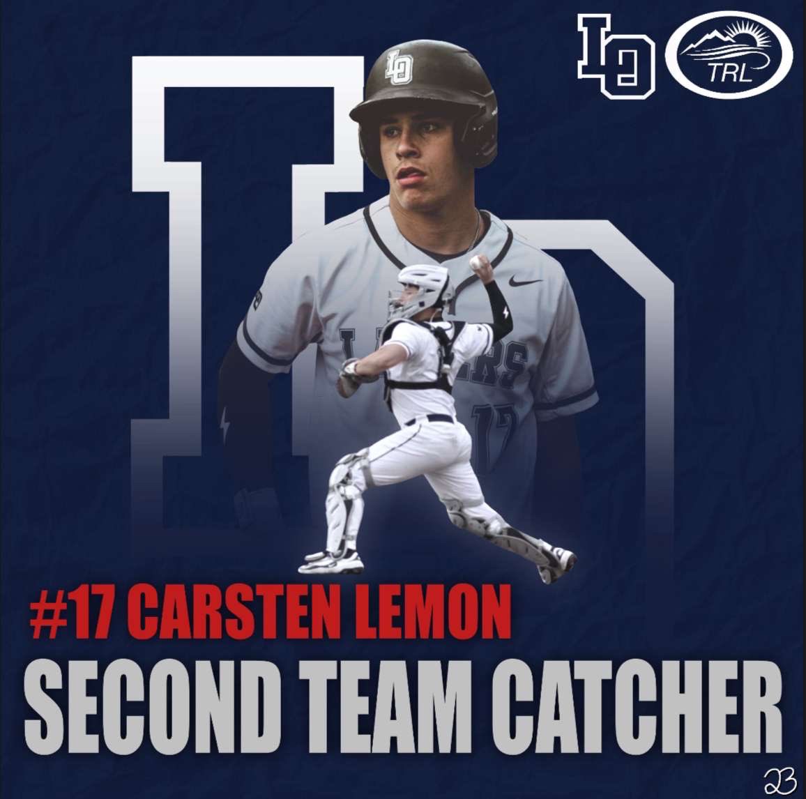 CarstenLemon's tweet image. Blessed to be named 2nd Team Catcher in the Three Rivers League! Excited to start the summer circuit next week!
Season stats are pictured below
@kylelaroche01 @Kosderka18 @greggwallis19 @nathanielcausey @mattcomnos @Coach_BMont @JoeyKawikaWong @DarwinBarney1