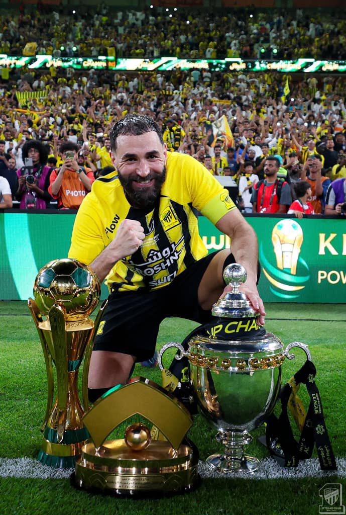 مساء أبطال الثنائية 🏆💛🖤