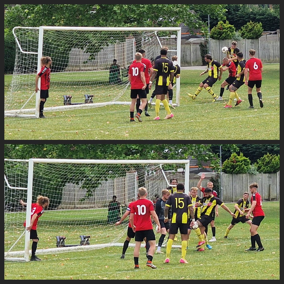 KevWHU42's tweet image. First visit to Old Windsor Recreation Ground for the @EastBerkshireFL Premier Division title shoot out that ended @OldWindsorFC(1)2 @Britwell_FC(1)2. Att: 283
Old Windsor couldn't find the winner that would have snatched the title from leaders Britwell by 1 point.
#groundhopping