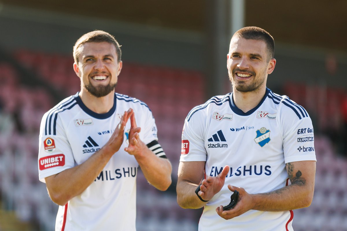 Vi går på uppehåll med ett leende på läpparna🤙

🔴🔵#östersif
