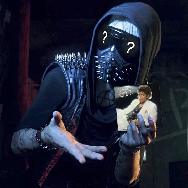 wrench holding thriller by Michael Jackson