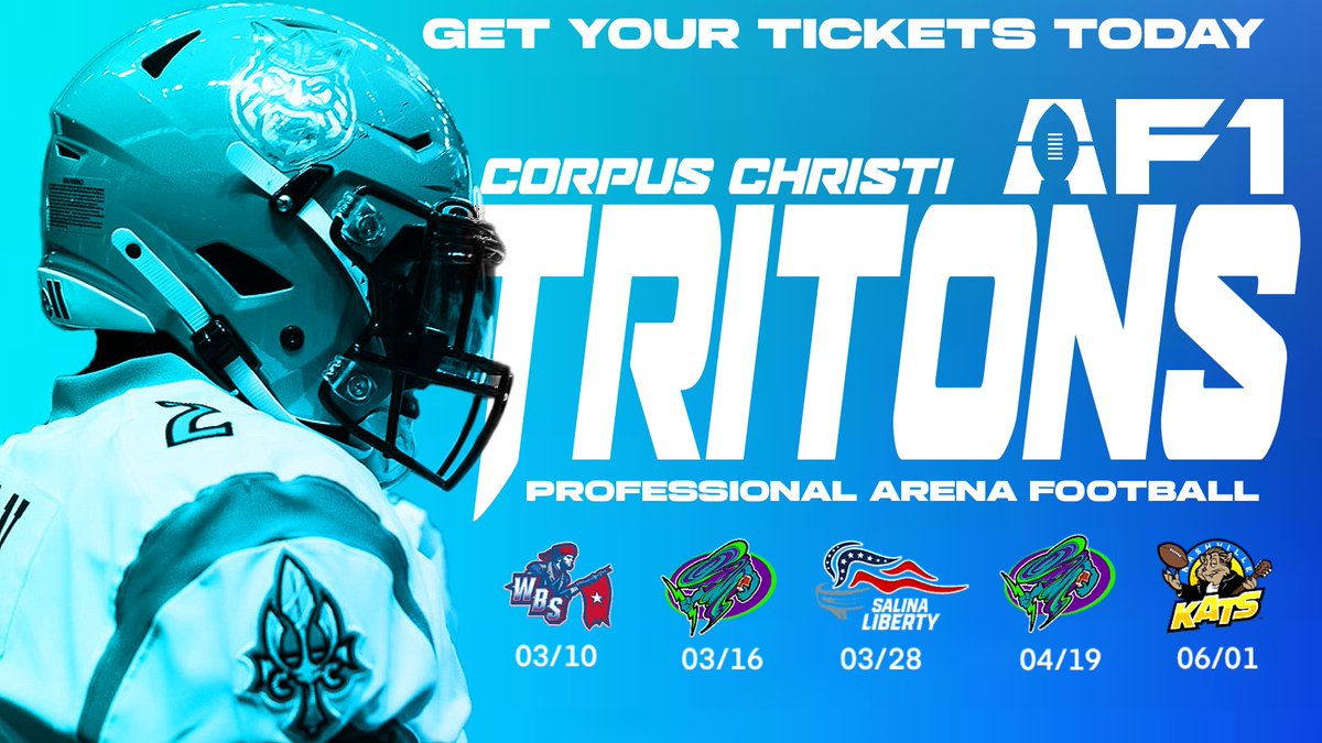🏈 Get ready for an epic showdown! Corpus Christi Tritons take on the Nashville Kats in a clash of champions. Who's your pick? 🤔🔥

Read more: attend.convencal.com/1JLd

#TritonsVsKats #FootballFever #CorpusChristi #NashvilleKats