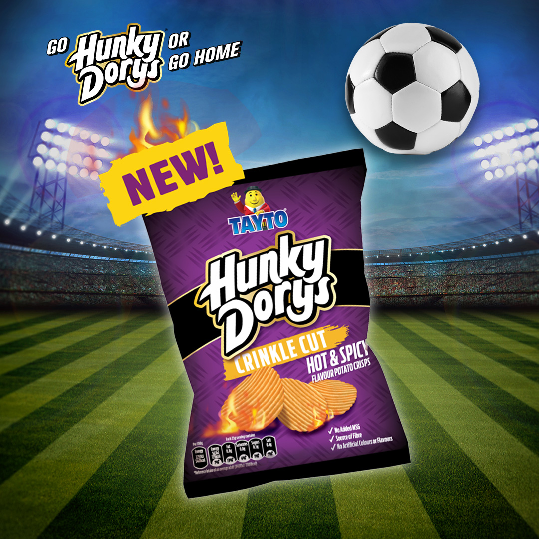 🏆 Champions League final tonight! Will the trophy go to Milan or Paris? It's going to be a spicy game but not as spicy as my new Hunky Dorys Hoy &amp; Spicy 👀😉 #HunkyDorys #ChampionsLeague #GoHunkyDorysOrGoHome