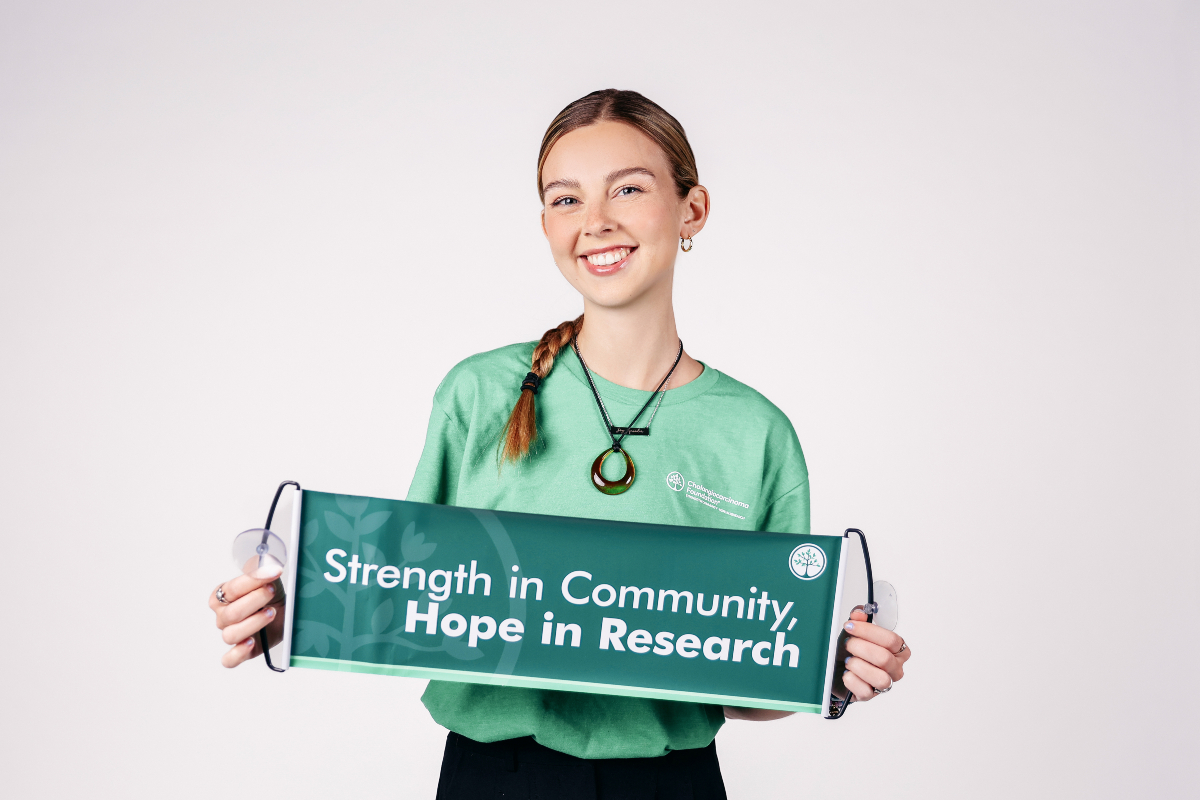 At 25, Sydney is facing something most people can’t imagine—an aggressive, rare cancer. But she’s not backing down. Through every setback, Sydney chooses to share her story to bring hope to others facing cholangiocarcinoma (bile duct cancer). Through social media, speaking at the