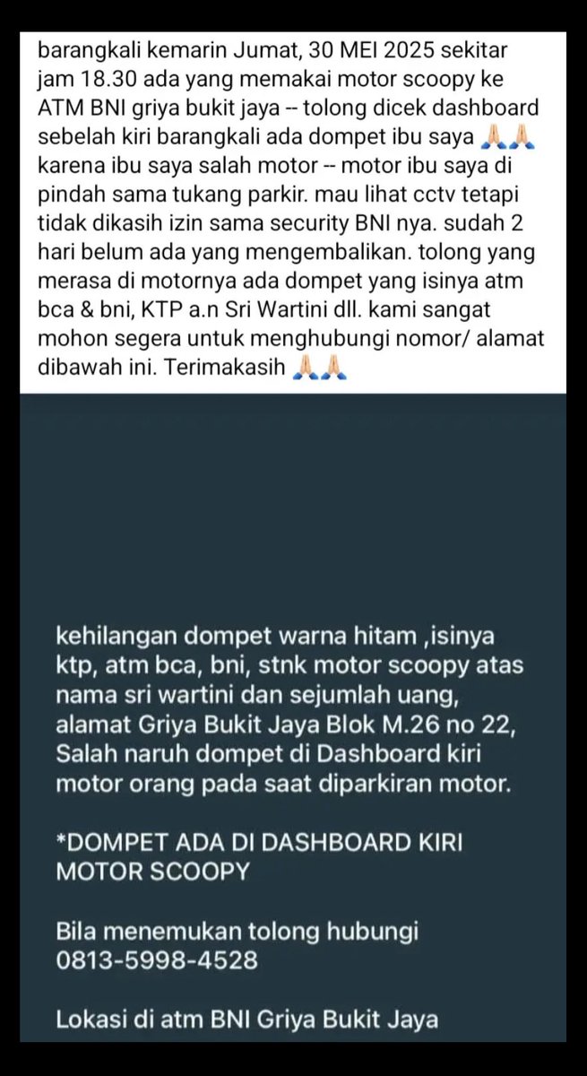 Mohon bantuan share nya ya 🙏