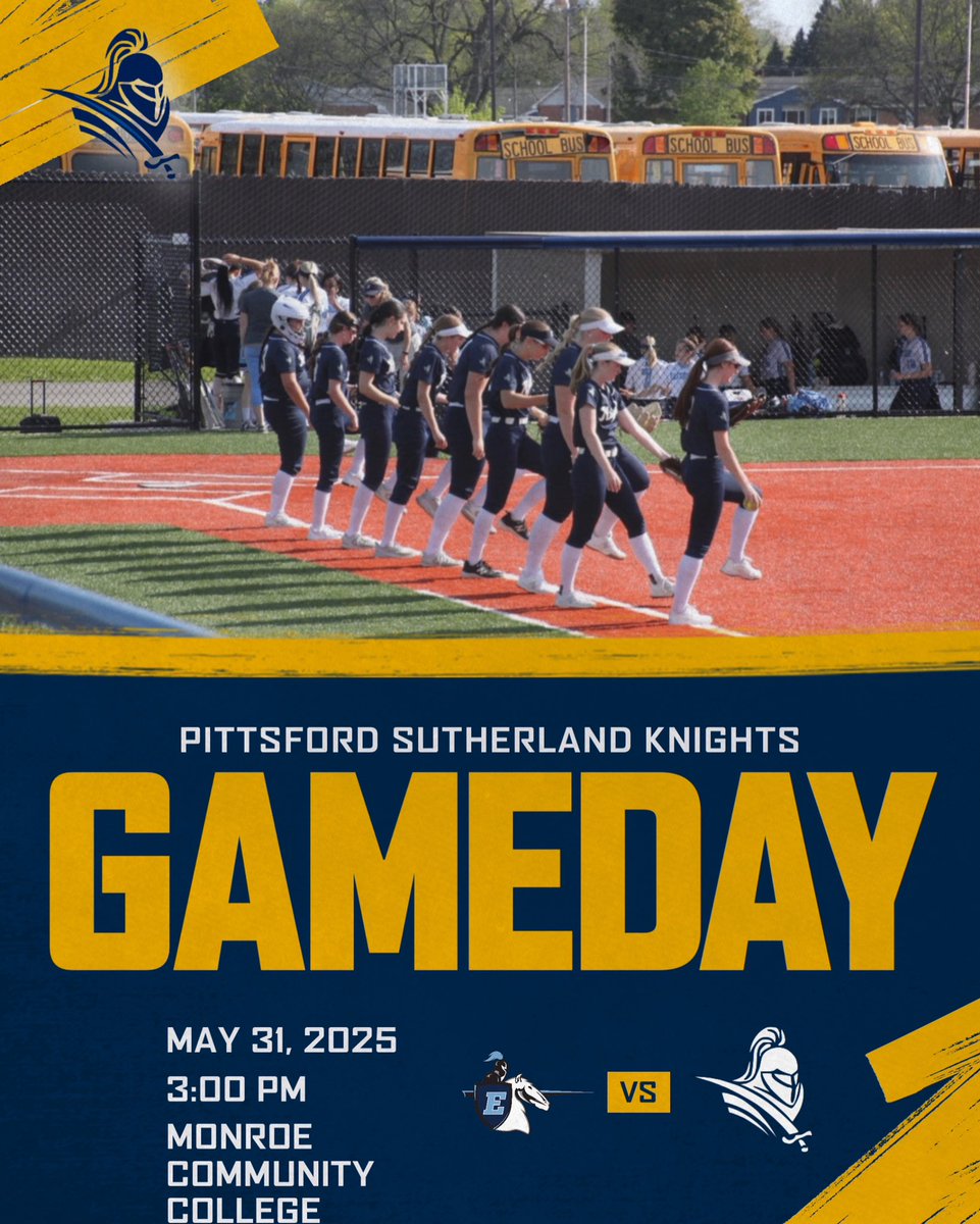 It’s game day! The Knights take on Eastridge in the Section V Class A finals. Game at 3:00 at MCC. Go Knights!!!