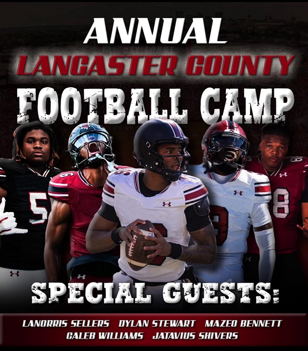 willsstrength's tweet image. Special thanks to Randy Williams for organizing the Lancaster County Youth Football Camp at AJHS this morning. There were over 160 athletes who were trained by AJ’s coaches and some very notable Gamecocks!
Williams Strength were proud to be a sponsor!
@AJHSVols
@GamecockFB