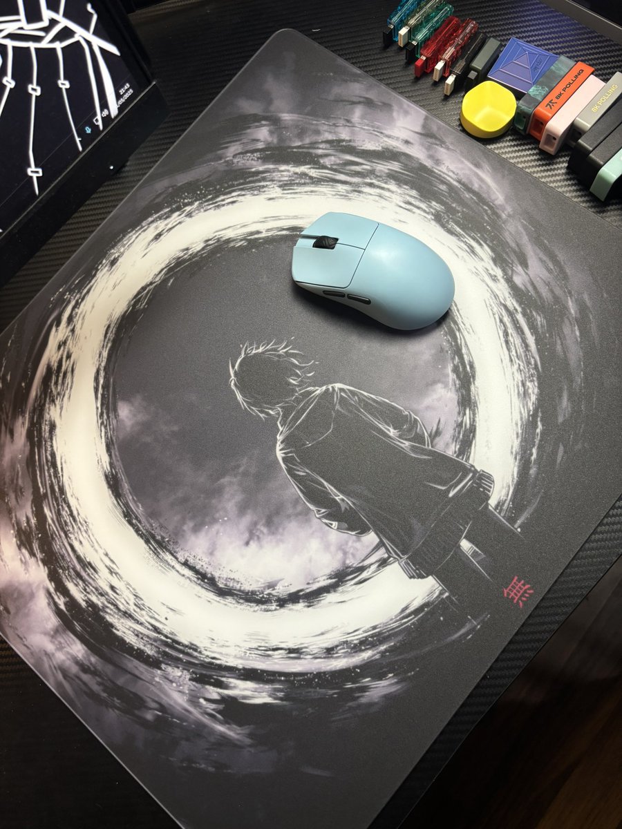 Gunaanz's tweet photo. Goated Pad! Like it! Paired with Scyrox V6 https://t.co/9a2jb0Gpi8