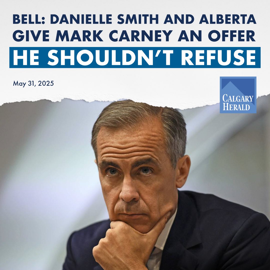 Danielle Smith (@abdaniellesmith) on Twitter photo Alberta has a proposal for Prime Minister <a href="/MarkJCarney/">Mark Carney</a>. The upside for Canada is Alberta unlocking $14 trillion in oil wealth that will benefit millions of Canadians for generations.
All Alberta needs is:
âś…Guaranteed corridor and port access to tidewater off the Pacific, Alberta has a proposal for Prime Minister <a href="/MarkJCarney/">Mark Carney</a>. The upside for Canada is Alberta unlocking $14 trillion in oil wealth that will benefit millions of Canadians for generations.
All Alberta needs is:
âś…Guaranteed corridor and port access to tidewater off the Pacific,