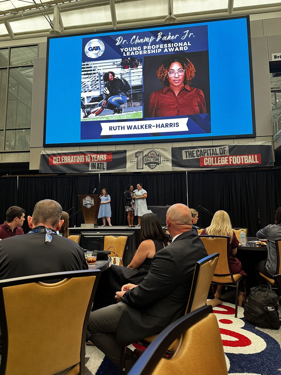 Congratulations to our own Ruth Walker-Harris on winning the Dr. Champ Baker Jr. Young Professional Leadership Award! <a href="/GATAinfo/">GATA, Inc</a> <a href="/NorthsideHosp/">Northside Hospital</a>