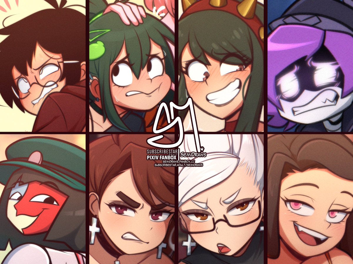 A BUNCH OF NEW DRAWS!!!       

👉You can see them on the paysites! (links in bio)