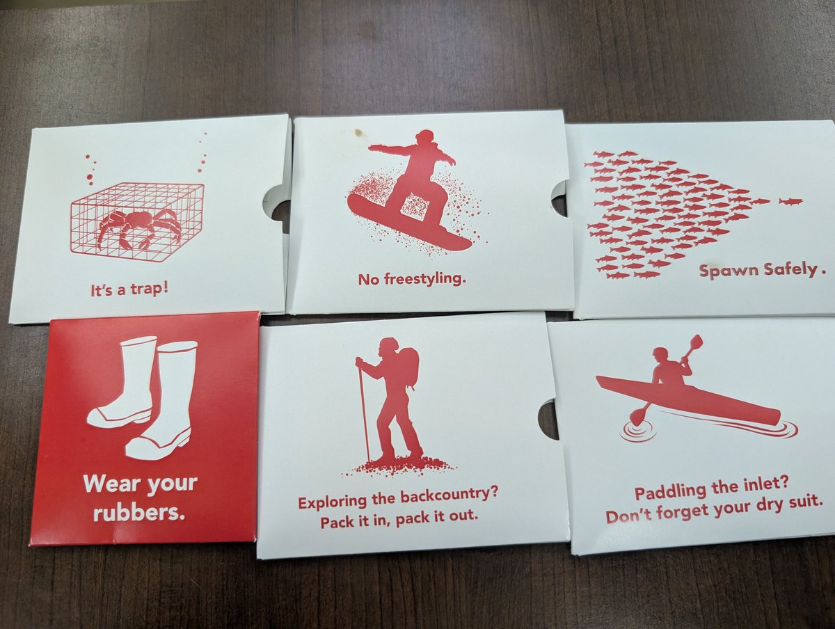 aubieroad's tweet image. Condoms in Alaska.