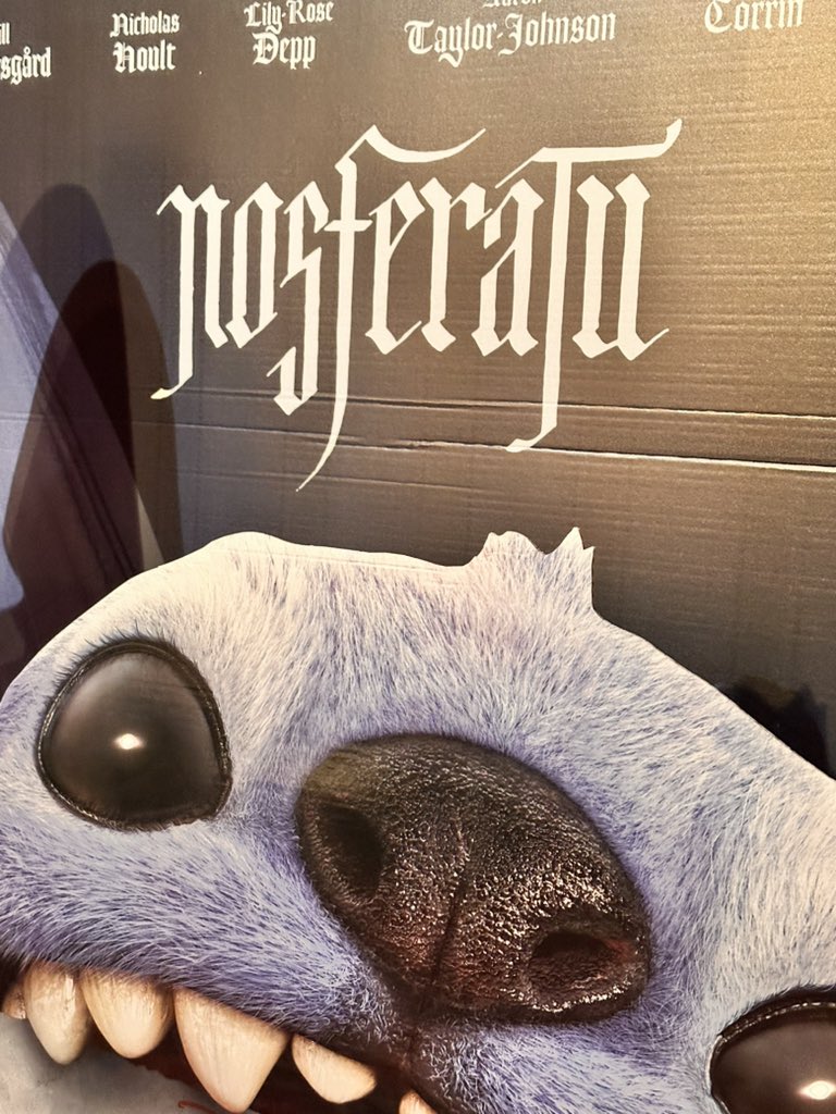 Nosferatu is cuter than I’d imagined.