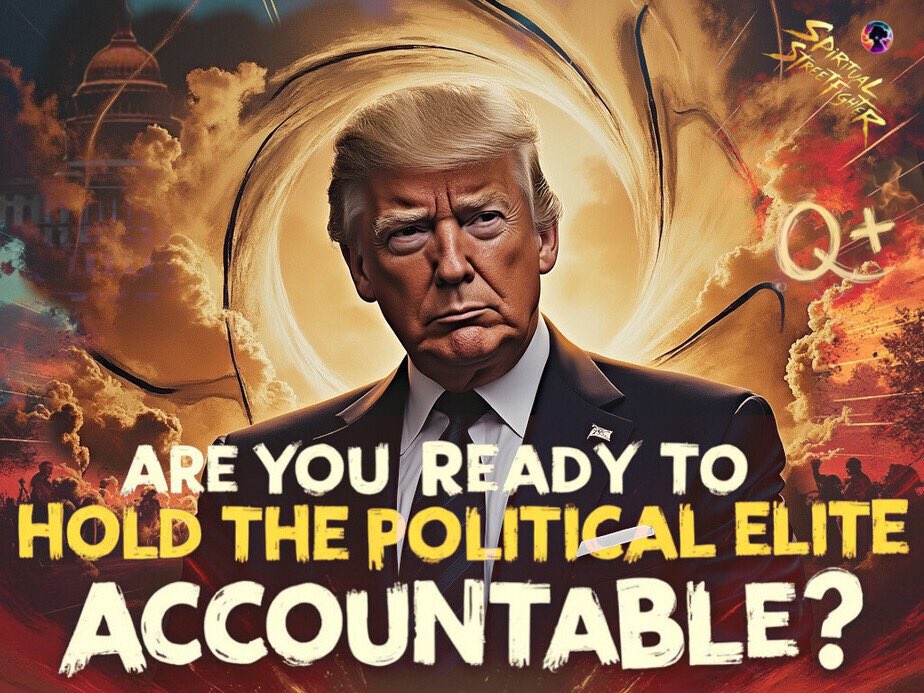 ARE YOU READY TO HOLD THE POLITICAL ELITE ACCOUNTABLE?