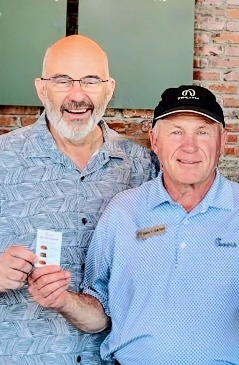 I'm with Dan Cathy, Chairman and owner of the Chick-fil-A restaurant chain. We are smiling because Dan handed me a gift card for a free chicken sandwich. But I wanted to share this with you for a reason.

Right after we were done here, Dan walked down the street wearing a