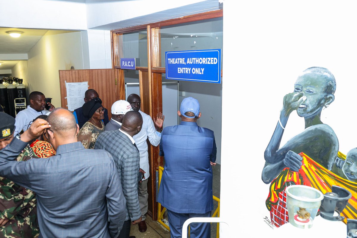 The Cabinet Secretary for Health, Hon. Aden Duale, culminated World No Tobacco Day (WNTD) 2025 with a visit to MaMa Rachel Ruto Maternity Hospital in Uasin Gishu County, known as “Afya Bora kwa Mama na Mtoto.”

This modern 70-bed facility, launched in June 2024, is equipped with