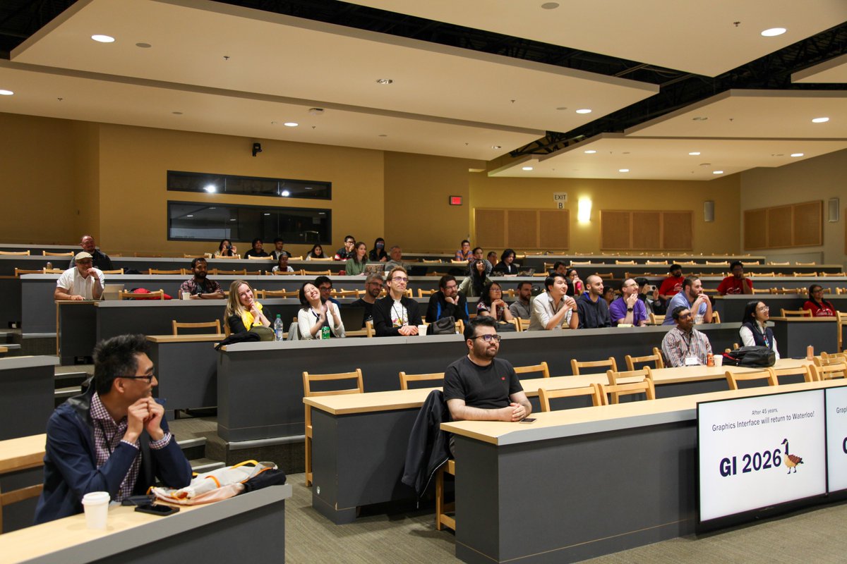 GraphxInterface's tweet image. That’s a wrap on #GI2025!
Thank you to all the amazing authors, reviewers, presenters, and attendees who made this year so inspiring.
See you next year at GI 2026 in Waterloo!